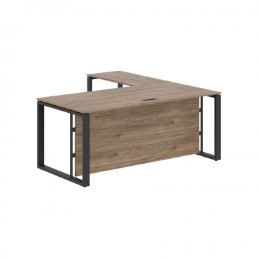 Стол с боковой приставкой Skyland ENIO ECT 1819H Кария Пальмира/Антрацит