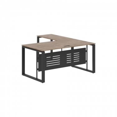 Стол с боковой приставкой Skyland ENIO ECT 1619M Кария Пальмира/Антрацит