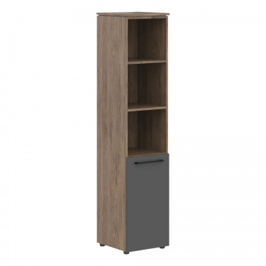 Шкаф-колонка с глухой малой дверью Skyland ENIO MHC 42.5 Кария Пальмира