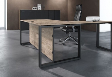 Комплект мебели для кабинета руководителя Skyland ENIO 4 Кария Пальмира Антрацит