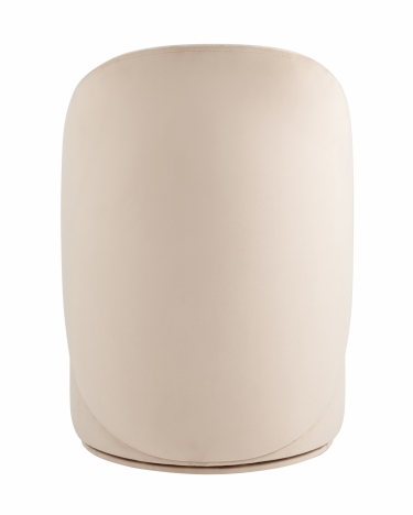 Пуф Stool Group Loreen вращающийся велюр Молочный