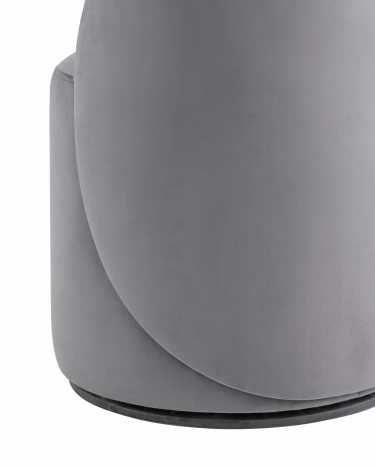 Пуф Stool Group Loreen вращающийся велюр Серый