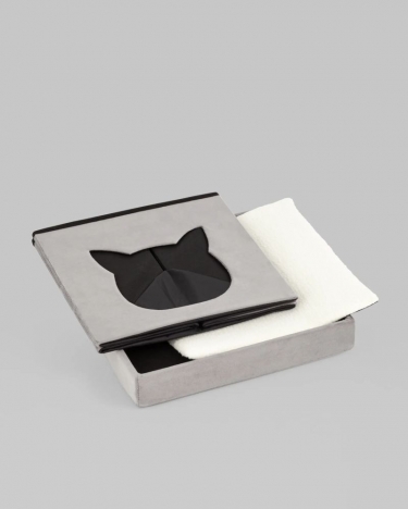 Пуф складной с ящиком Stool Group Store Pet серый