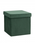 Пуф складной с ящиком Stool Group Store Square Зеленый