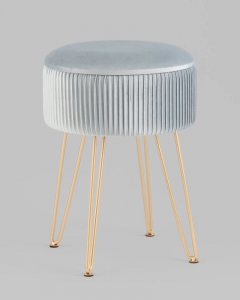Пуф-столик Stool Group Астор светло-голубой