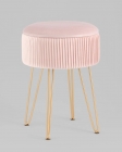 Пуф-столик Stool Group Астор светло-розовый