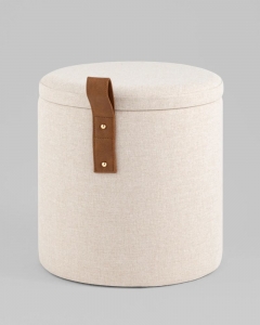 Пуф с ящиком Stool Group Эркки XS белый