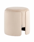 Пуф Stool Group Taks велюр молочный