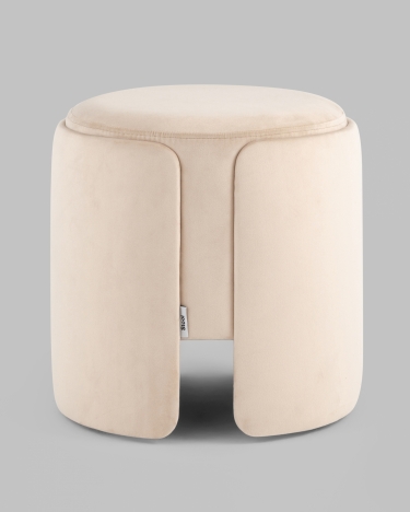 Пуф Stool Group Taks велюр молочный