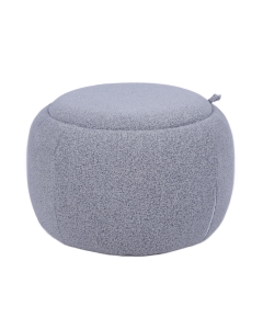 Пуф-трансформер Stool Group Люкке с крышкой серый