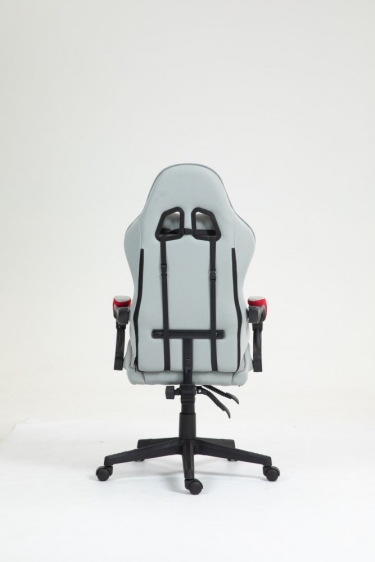 Кресло спортивное Stool Group TopChairs Phantom ткань серо-красный