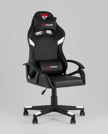 Кресло спортивное Stool Group TopChairs Warden черно-белый