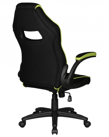 Кресло игровое DOBRIN DOBRIN RICK черно-светло-зеленый