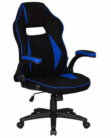 Кресло игровое DOBRIN DOBRIN RICK черно-синий