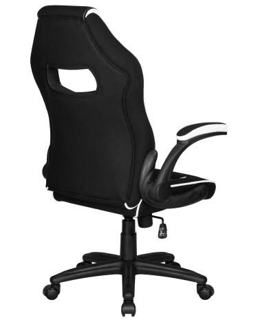 Кресло игровое DOBRIN DOBRIN RICK черно-белый