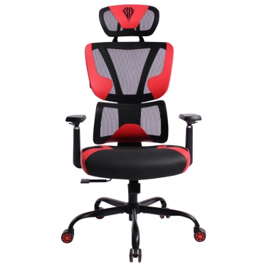 Геймерское кресло BRABIX BRABIX PREMIUM Toxin GM-520 черное/красное