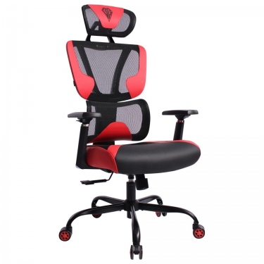 Геймерское кресло BRABIX BRABIX PREMIUM Toxin GM-520 черное/красное