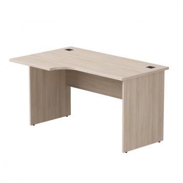 Стол эргономичный с опорами ЛДСП Everprof Everprof EVO 254S013 левый Дуб Соната