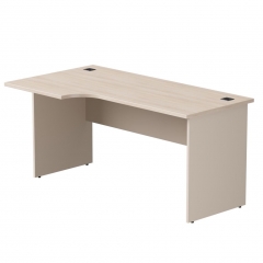 Стол эргономичный с опорами ЛДСП Everprof Everprof EVO 254S014 левый Дуб Соната Кашемир