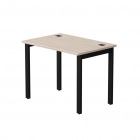 Стол прямой на металлокаркасе, опоры 90 гр Everprof Everprof EVO 254S005 Дуб Соната Черный