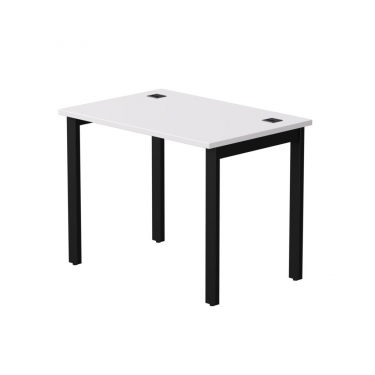 Стол прямой на металлокаркасе, опоры 90 гр Everprof Everprof EVO 254S005 Белый Черный