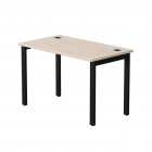 Стол прямой на металлокаркасе, опоры 90 гр Everprof Everprof EVO 254S006 Дуб Соната Черный