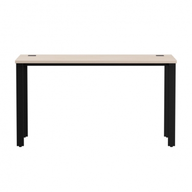 Стол прямой на металлокаркасе, опоры 90 гр Everprof Everprof EVO 254S007 Кашемир Черный