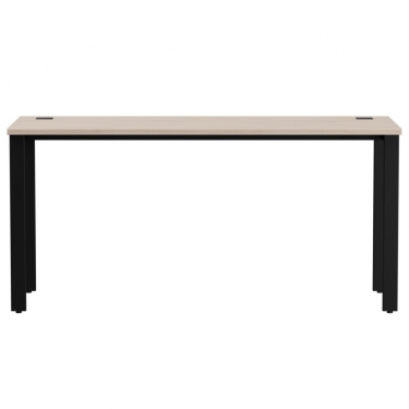 Стол прямой на металлокаркасе, опоры 90 гр Everprof Everprof EVO 254S008 Дуб Соната Черный