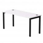 Стол прямой на металлокаркасе, опоры 90 гр Everprof Everprof EVO 254S008 Белый Черный