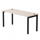 Стол прямой на металлокаркасе, опоры 90 гр Everprof Everprof EVO 254S008 Кашемир Черный