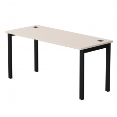 Стол прямой на металлокаркасе, опоры 90 гр Everprof Everprof EVO 254S008 Кашемир Черный