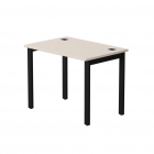 Стол прямой на металлокаркасе, опоры 45 гр Everprof Everprof EVO 254S001 Кашемир Черный