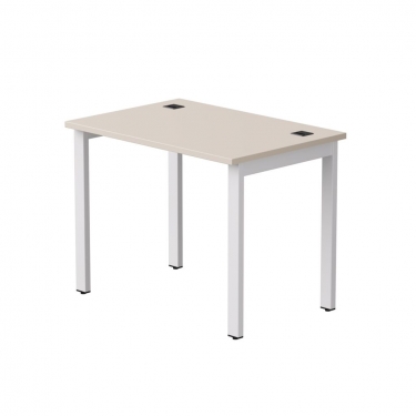 Стол прямой на металлокаркасе, опоры 45 гр Everprof Everprof EVO 254S001 Кашемир Белый