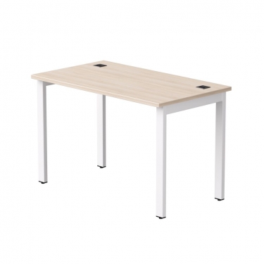 Стол прямой на металлокаркасе, опоры 45 гр Everprof Everprof EVO 254S002 Дуб Соната Белый