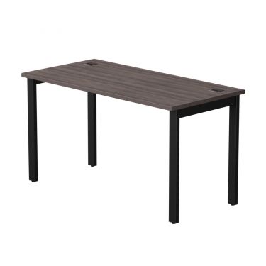Стол прямой на металлокаркасе, опоры 45 гр Everprof Everprof EVO 254S003 Дуб Пасадена Черный