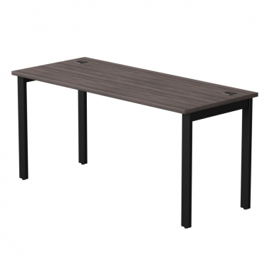 Стол прямой на металлокаркасе, опоры 45 гр Everprof Everprof EVO 254S004 Дуб Пасадена Черный