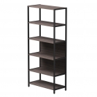 Стеллаж металлический высокий Everprof Everprof EVO 254Н008 Дуб Пасадена Черный