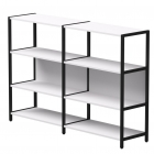 Набор стеллажных систем Everprof Everprof EVO 1 Белый Черный