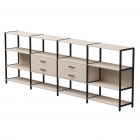 Набор стеллажных систем Everprof Everprof EVO 4 Кашемир Черный