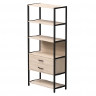 Набор стеллажных систем Everprof Everprof EVO 5 Дуб Соната Черный