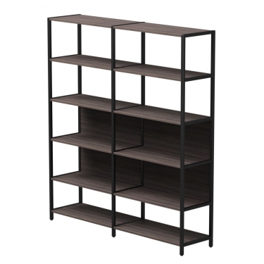 Набор стеллажных систем Everprof Everprof EVO 6 Дуб Пасадена Черный