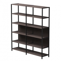 Набор стеллажных систем Everprof Everprof EVO 6 Дуб Пасадена Черный