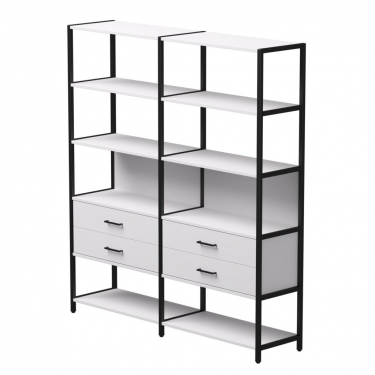 Набор стеллажных систем Everprof Everprof EVO 7 Белый Черный