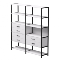 Набор стеллажных систем Everprof Everprof EVO 8 Белый Черный