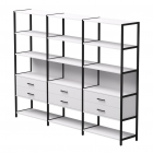 Набор стеллажных систем Everprof Everprof EVO 9 Белый Черный