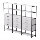 Набор стеллажных систем Everprof Everprof EVO 10 Белый Черный