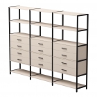 Набор стеллажных систем Everprof Everprof EVO 10 Кашемир Черный