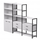 Набор стеллажных систем Everprof Everprof EVO 12 Белый Черный