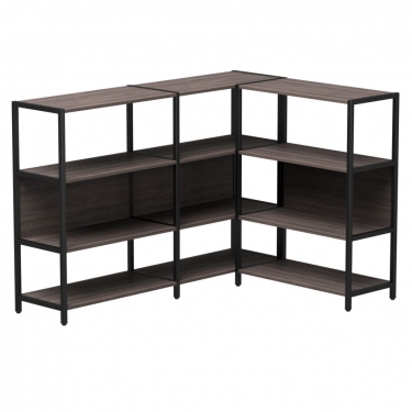 Набор стеллажных систем Everprof Everprof EVO 14 Дуб Пасадена Черный