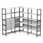 Набор стеллажных систем Everprof Everprof EVO 17 Белый Черный